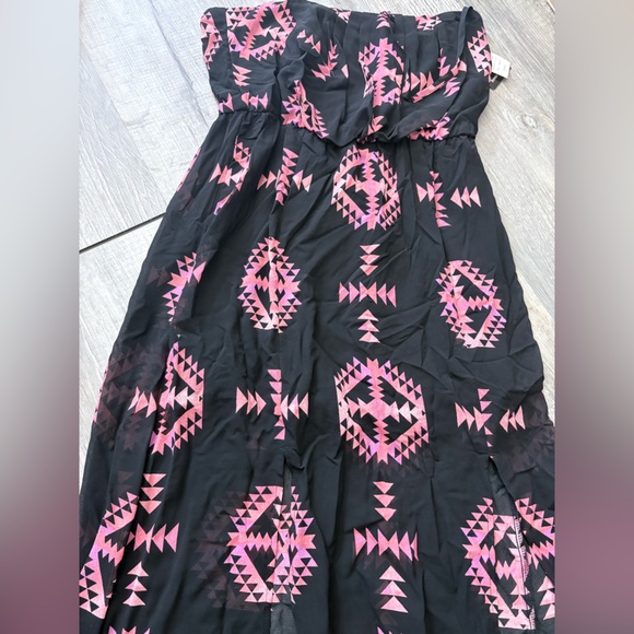 Heart Soul Dresses & Skirts - New Heart Soul Women's Dress large Aztec Boho Maxi Babydoll beach float